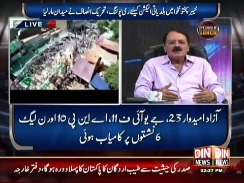 Power Lunch (Pti Showing Muscles Ajmal Pahari MQM New Test Case) 31 July 2015