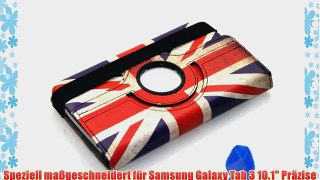 NetsPower? Retro UK Flagge PU Leder Tasche H?lle Schutzh?lle mit St?nderfunktion Smart Cover