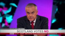 Scottish referendum: 60 sec after result was announced