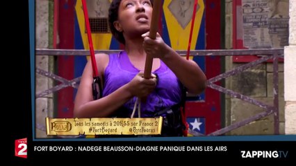 Fort Boyard : Nadège Beausson-Diagne en pleine crise de panique dans le Rocket-man