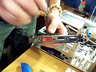 How to install a low profile graphics card (GPU)