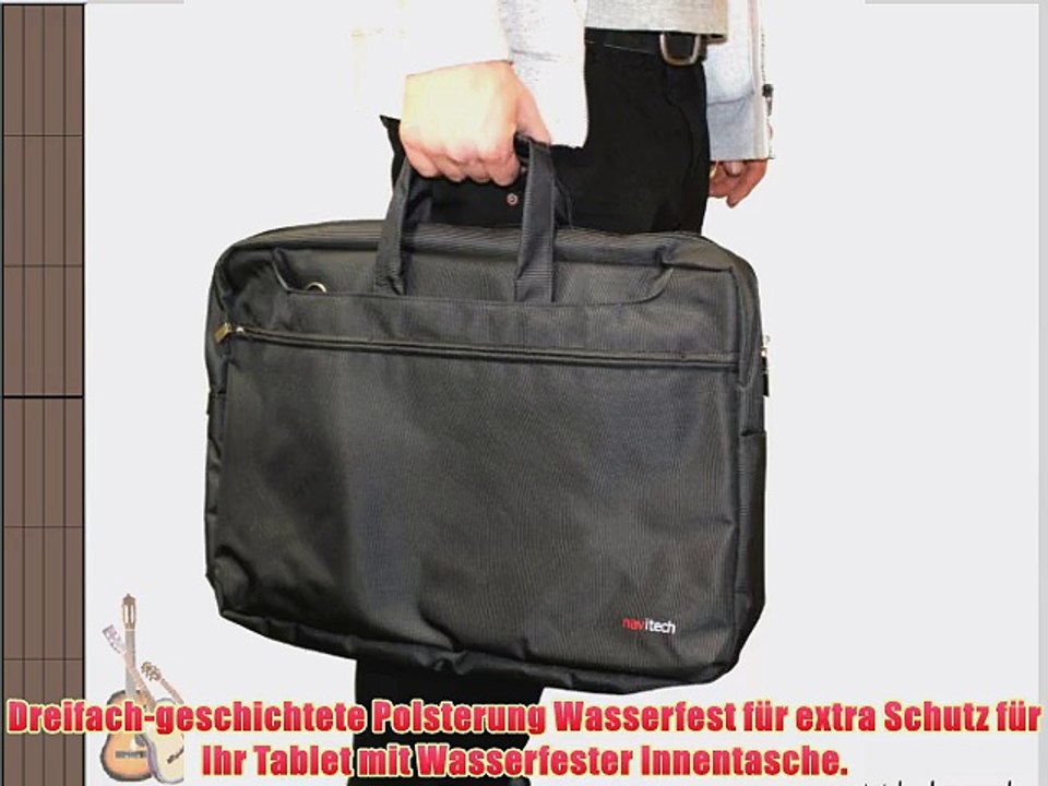 Navitech 17.3 Zoll premium Notebook/ Ultrabook / Laptop Case / Cover Trage Tasche / Schultertasche