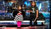 Demonic inspired little girl sings on America's Got Talent