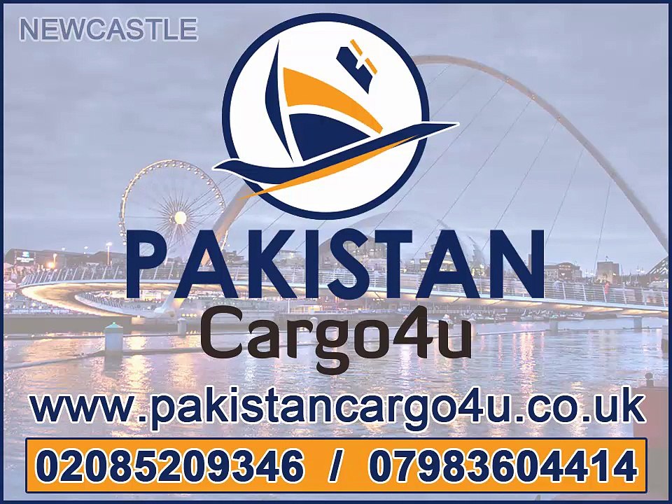 Newcastle to Pakistan air & sea cargo, gifts, parcels, courier, low prices