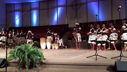 Mwangaza Children's Choir of Uganda dance and sing at The Mill - beautiful