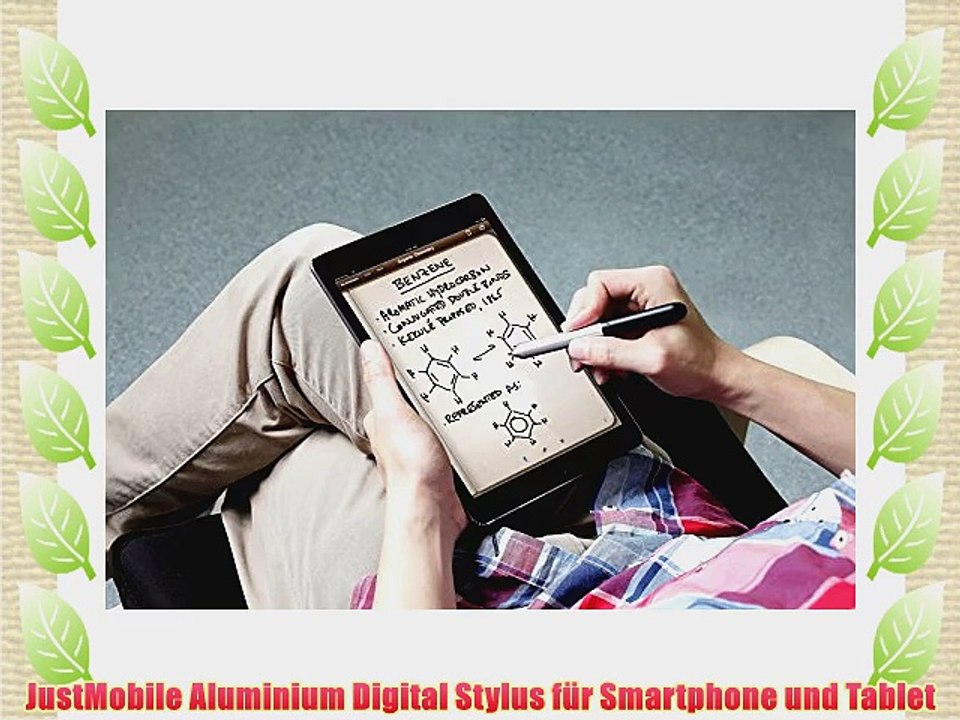 JustMobile Aluminium Digital Stylus f?r Smartphone und Tablet
