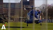 Video: Helikopters van Obama nemen Museumplein in