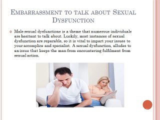 Male Sexual Dysfunctions
