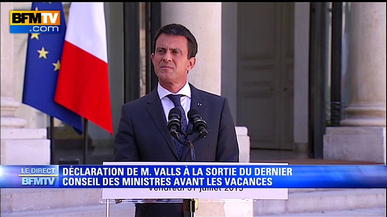 Permis: le projet de Taubira sera "débattu pour faire reculer l'insécurité routière", répond Valls