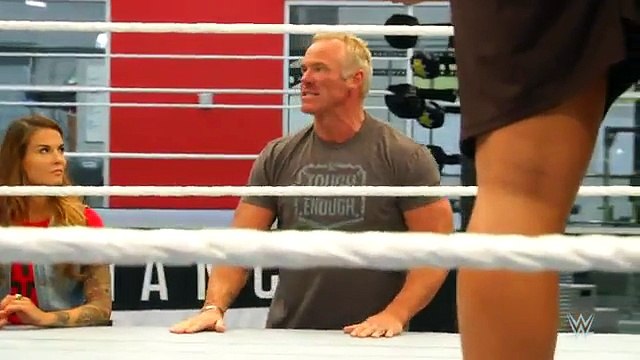 Cameras catch Billy Gunn dressing down ZZ -WWE Tough Enough Digital Extra 30 July 2015