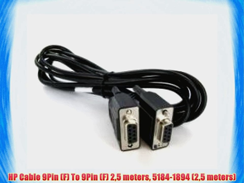 HP Cable 9Pin (F) To 9Pin (F) 25 meters 5184-1894 (25 meters)