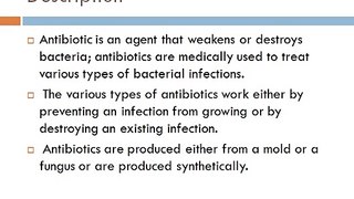 Antibiotics and Its Types