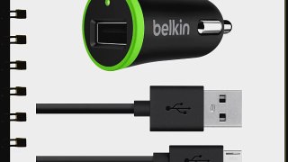 Belkin Unicar Charger KfZ-Ladeger?t mit micro-USB-Sync-/Ladekabel (5 Watt/1 A) schwarz