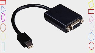 Lenovo 0A36536 Adapterkabel (Mini-Display-Port auf VGA 20 cm) schwarz