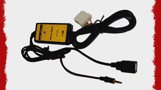 12 m vhbw USB Aux Adapter Kabel f?r Radio von Mazda B-Serie Mazda CX7 3 5 6 MX5 MPV Tribute