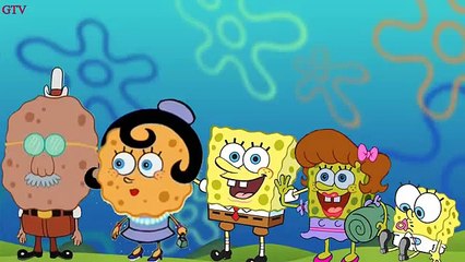 Finger Family SpongeBob Squarepants Spongebob Cartoon Baby Learning Song