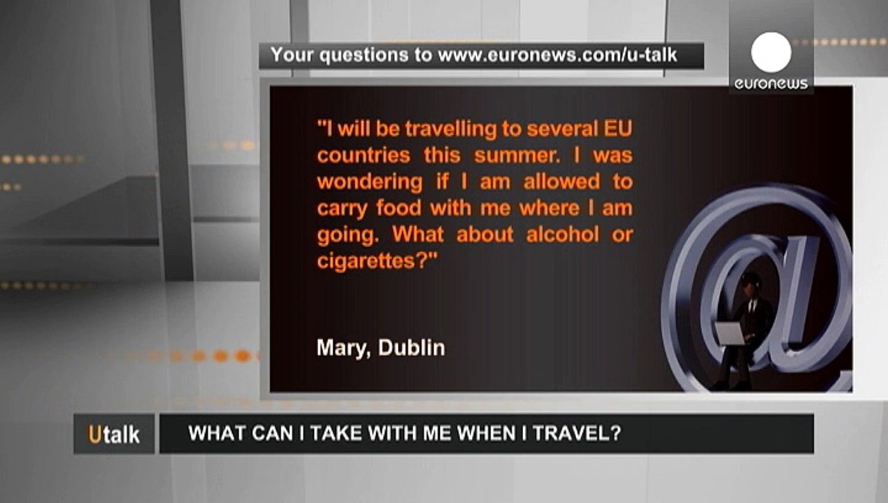 Ich packe meinen Koffer... Was darf ich mitnehmen?