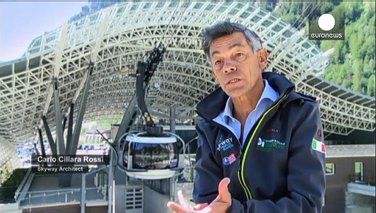 Luxus am Mont Blanc: rotierende Seilbahn macht Franzosen Sorgen