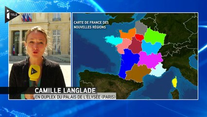 Les capitales régionales provisoirement définies
