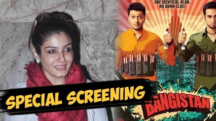 Bangistan Movie Special Screening | Raveena Tandon, Ritesh Sidhwani