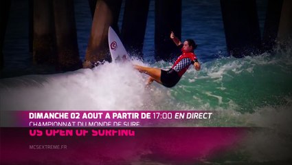 L'US Open of Surfing à partir du Dimanche 2 Août à 17h00 sur MCS Extrême