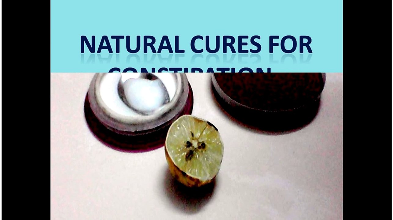 Natural Home Remedies for constipation - Homemade remedies