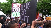 Raquel Garrido Rassemblement contre la loi renseignement Paris Invalides 4 mai 2015