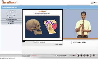 Sample Lecture - Temporomandibular Joint
