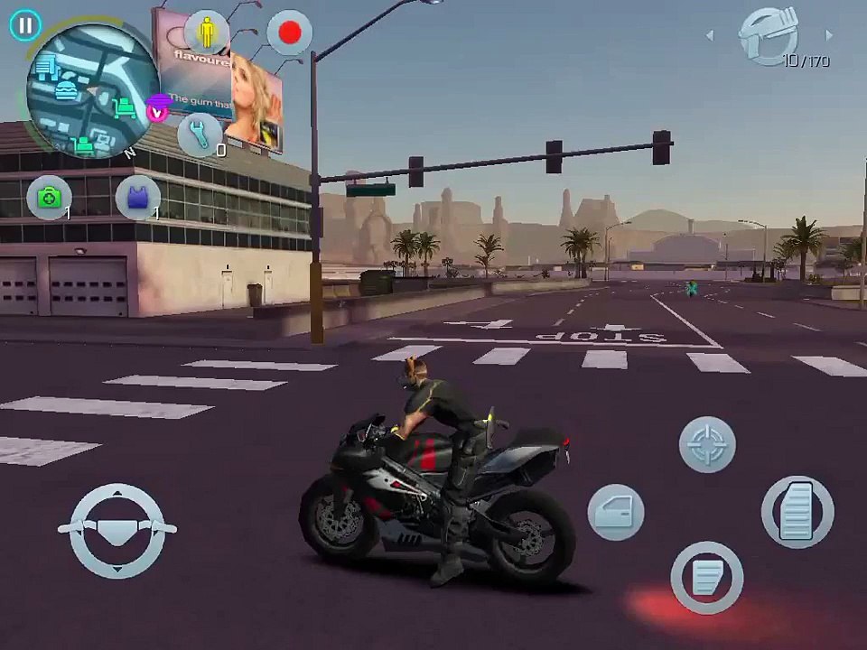 [Gangstar Vegas] Front wheelie epic fail. Gangstar Vegas