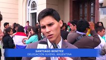 Santiago Benítez Parlamento Juvenil del MERCOSUR