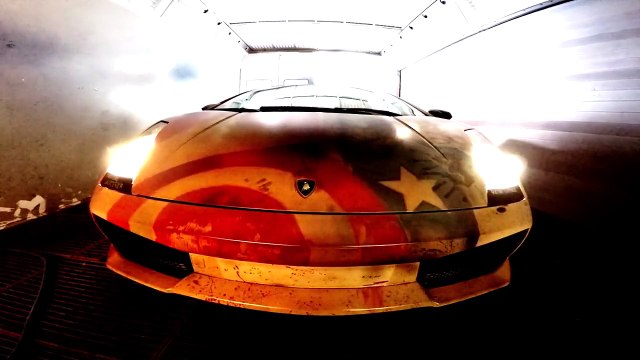 La Lamborghini change de couleur avec la température