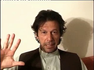 Message from Imran Khan
