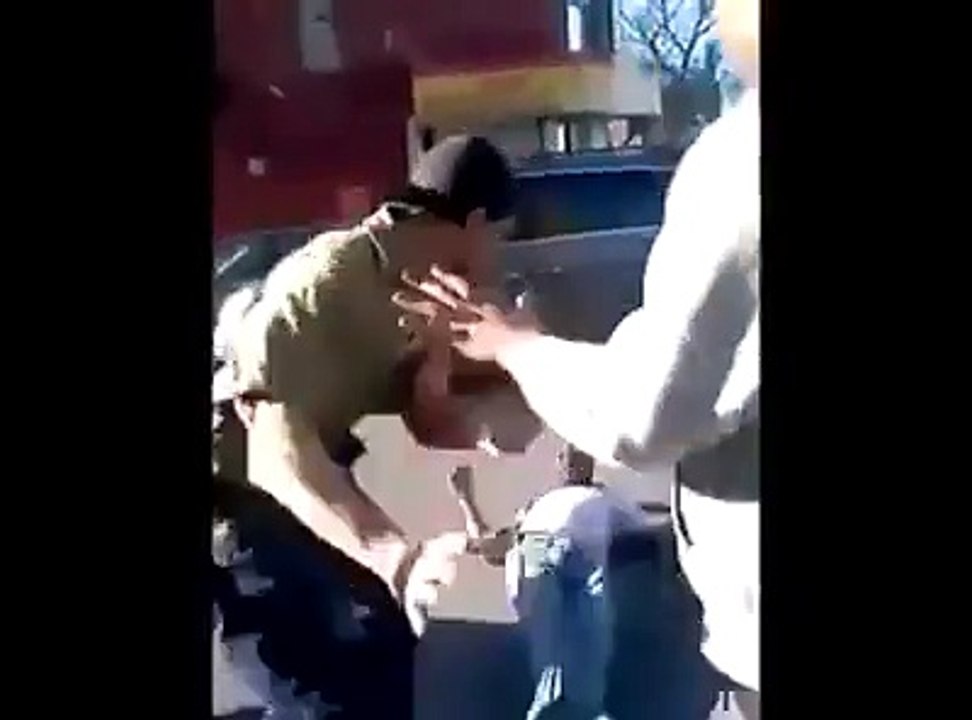 HE ATE THAT FIRST PUNCH LIKE A CHAMP AND BOUNCED BACK!