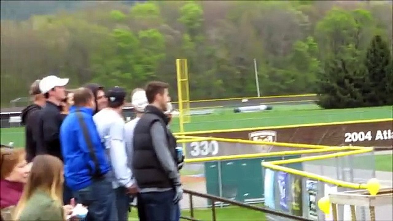 St Bonaventure U Baseball Brian Weightman Walk the bases May 2014