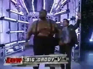 ECW 7/28/07 CM Punk vs Big Daddy V vs Miz vs Boogeyman 1/2
