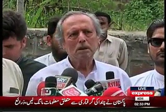 Justice Wajihuddin & Hamid Khan Media Talk After Meeting Imran Khan