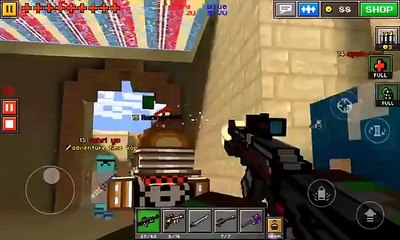 Ak-48 UP2 Weapon Gameplay! (Pixel gun 3D)