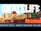 Hardflip Backside Tailslide | Tutorial #SKATELIFE | Matheus Souza