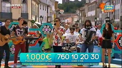 Sandro Lopez no verao total da rtp em bragança com o tema - socorista do amor