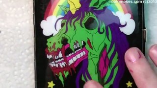 3 Nail Art Tutorials   DIY Halloween Nail Art   UNICORN ZOMBIE and Rainbows