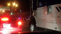 Choque policías municipales en Juárez