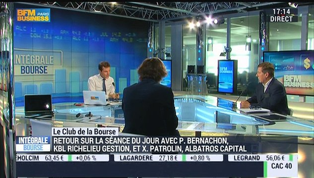 Le Club de la Bourse: Pascal Bernachon, Xavier Patrolin et Alexandre Baradez - 31/07