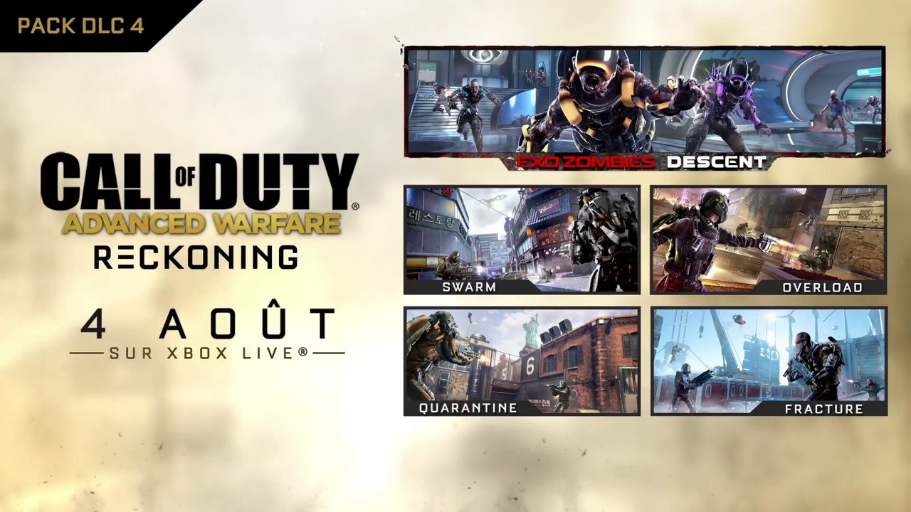 Call of Duty : Advanced Warfare – Trailer DLC #4 "Reckoning" [FR]