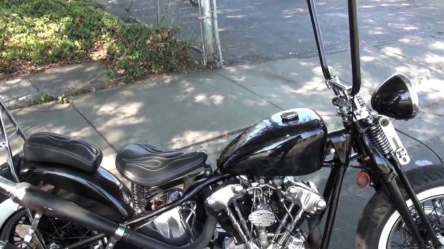 Hunting Harley's, 1945 Knucklehead Bobber revisted