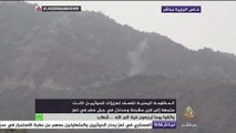 المقاومة بتعز تقصف تعزيزات للحوثيين في جبل خضر