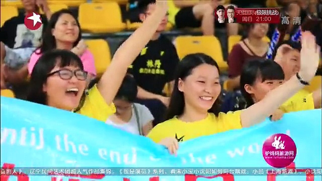 《报告教练》20150731 羽毛球终极对决 陈妍希被林丹打“哭”part2