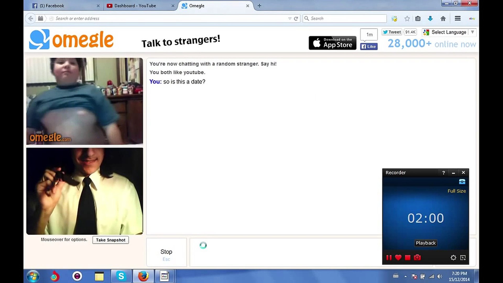 Omegle funny moments