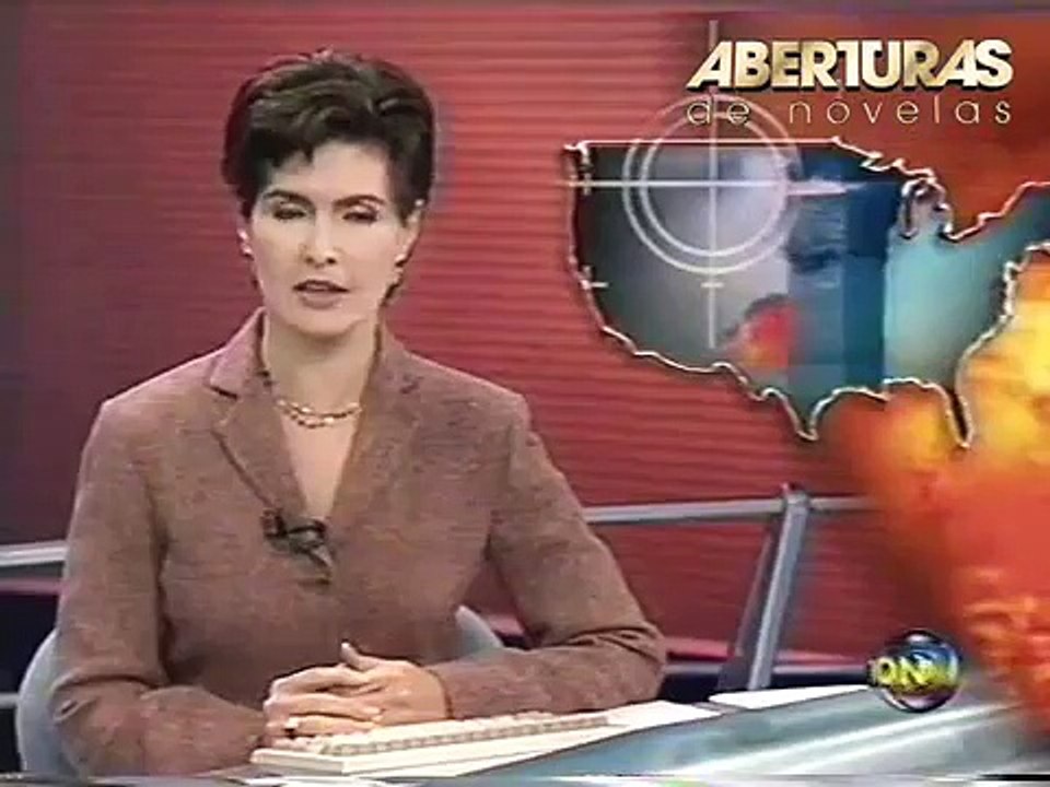 11 de setembro de 2001 - Jornal Nacional [1º bloco]