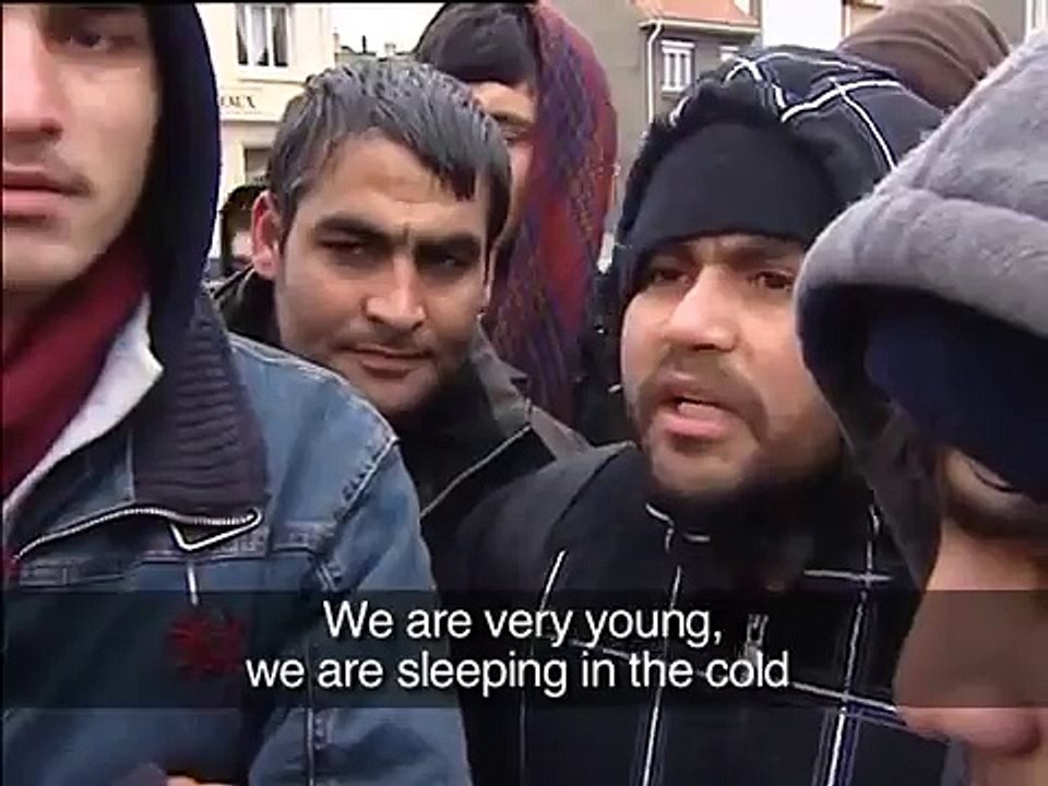 Out in the Cold in Calais