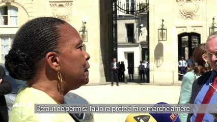 Défaut de permis: Taubira prête à faire marche arrière